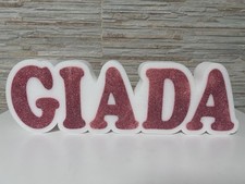 Scritta battesimo In polistirolo decorazione tavola allestimento festa ?