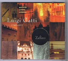 LUIGI GATTI CD (SEALED) ZEFIRO