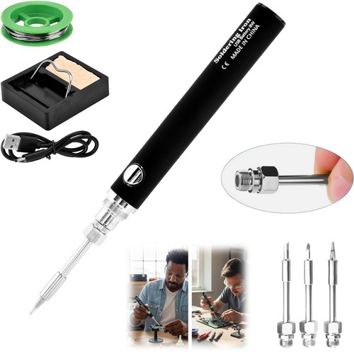5set kit saldatore usb senza - usb,