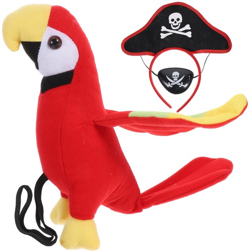 Set costume pappagallo pirata - set,