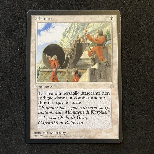 Mtg allarme ita - mtg, i