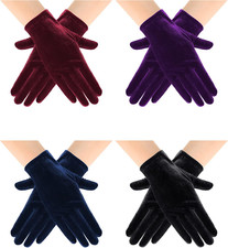 4 Paia Di Guanti Corti in