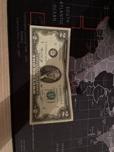Banconota dollari serie 1976 - 2,