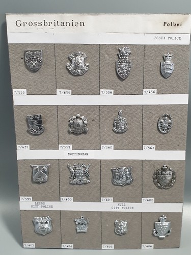16x distintivo polizia polizia