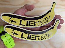 2 adesivi LIB Tech Banana snowboard surf skate neve sticker decalcomania