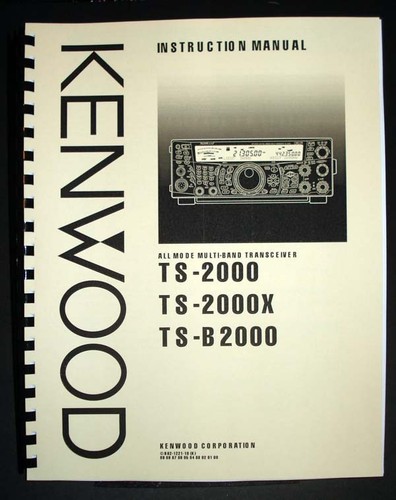 Manuale kenwood 2000 - kenwood, ts-2000