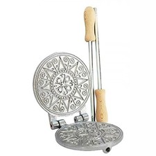 CBE Elettrodomestici, Stampo per Ferratelle sottile Presentosa 13cm, Acciaio