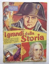 Album da recupero - Figurine I grandi della Storia - ed. 1960 ca. Non completo
