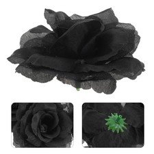  20 pezzi di teste di rose finte artificiali, teste di fiori di stoffa di seta