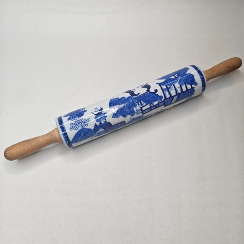 Spilla rullo salice - a, blu