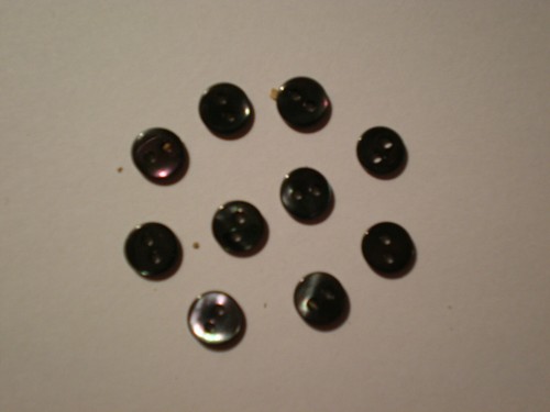 Bottoni madreperla 6mm per - bottoni,