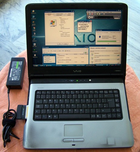 Sony vaio vgn a115z pentium - vaio, m