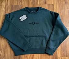 Felpa donna Fred Perry blu