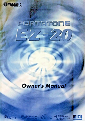 Yamaha portatone - yamaha, ez-20