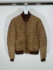 Giacca Moncler Eugene taglia 3 (M) marrone scamosciato