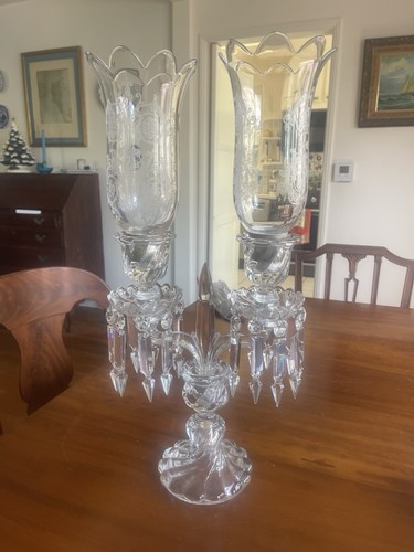 Candelabro antico baccarat - antico,