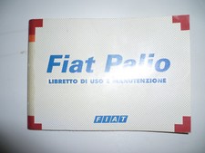 Uso e Manutenzione Fiat Palio 1999