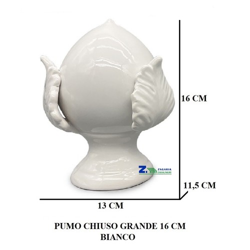 Pumo pomo ceramica bianco - pumo, in