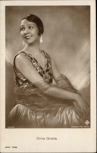 Vintage rppc prima attrice - rppc,