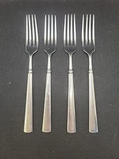 Oneida Easton Forchette da Pranzo in Acciaio Inox Lucido - Set di 4. Vintage
