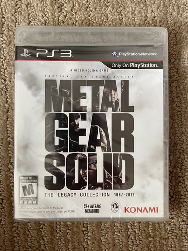Gioco ps3 metal gear - ps3, solid