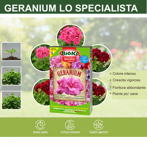 Bioki geranium concime - bioki®,