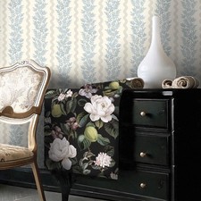 Neutro/Blu Carta da Parati