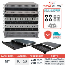 Stalflex cassetto ottico - ottico, rack