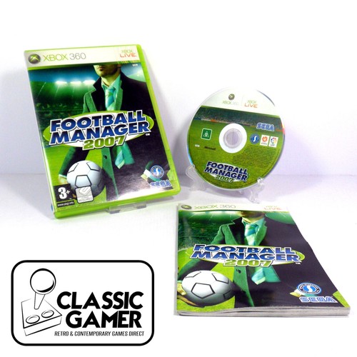 Football manager 2007 - manager, (xbox