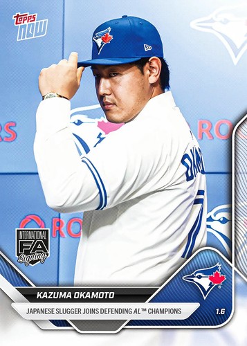 Kazuma okamoto 2025 mlb - okamoto,
