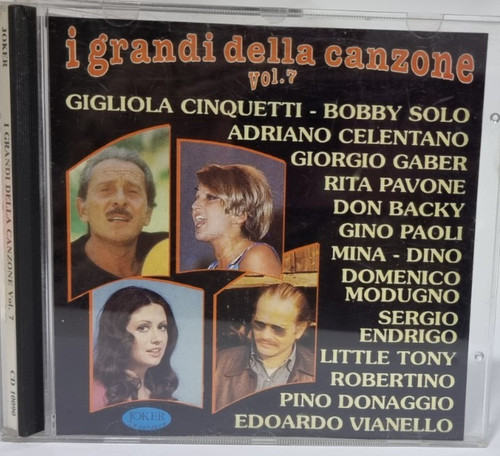 Grandi della canzone vol - cd, i