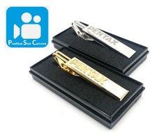 🎦VIDEO👀✨Inutilizzato✨ Spilla per cravatta Pentax oro e argento dal...