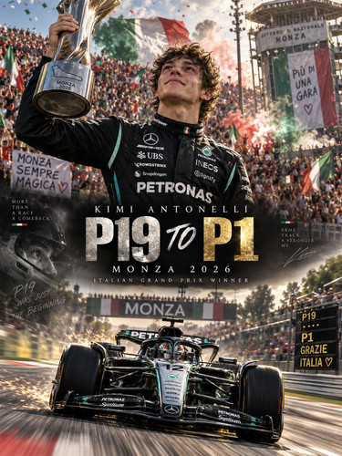 Poster kimi antonelli p19 a - antonelli, da