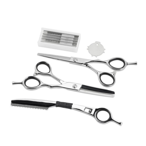 Set forbici per capelli offset - set,