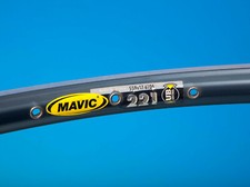 1x MAVIC 221 RIM MTB VTT MOUNTAIN BIKE 26"  BLU 36H  VINTAGE CLINCHER 