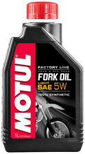 olio forcella Motul Factory line 100% sintetico gradazione 5w motocross enduro