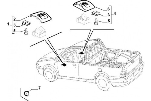 717137614 interruttore fiat - 717137614,