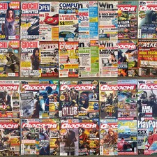 32 RIVISTE GIOCHI COMPUTER WINMAGAZINE PC OPEN PLAYSTATION HACKER+POSTER FERRARI