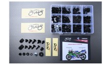 Kit viti viteria AVDB colore Nero per Carena KAWASAKI ZXR 750 1989-1995