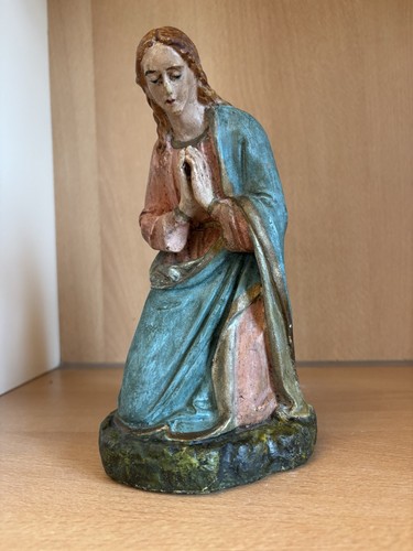 Madonna vecchia statua presepe - madonna,