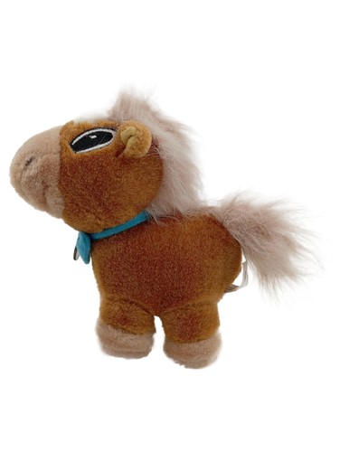 Peluche cavallo marrone - peluche,
