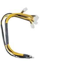 Cavo di uscita 6 pin PCIE connettore di alimentazione 30cm per Bitmain Antminer