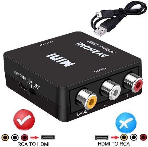 Convertitore rca hdmi av - da, a