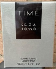 Eau De Toilette Vaporisateur TIME Krizia Uomo  Vintage Old Batch 50ml  