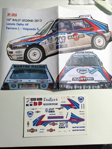 Decals lancia delta - decals,