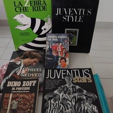 LOTTO LIBRI CALCIO JUVE JUVENTUS - 6 LIBRI - QUELLI DELLA FOTO - OTTIMI