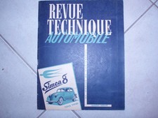 SIMCA  8 TOUT TYPES  REVUE