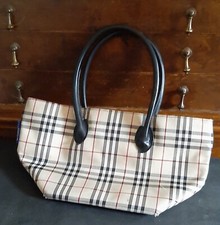  Burberry Blue Label Tote Bag- Vintage