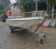 Barca Molinari 4,2 metri con motore Mercury 25 cv 4 tempi e carrello