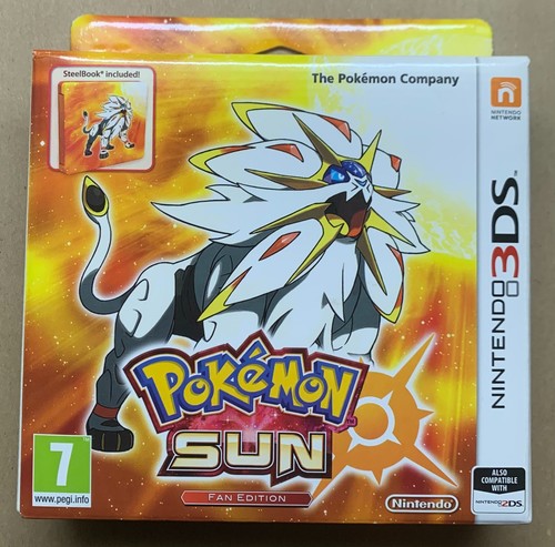 Nintendo 3ds pokemon sun fan - nintendo,